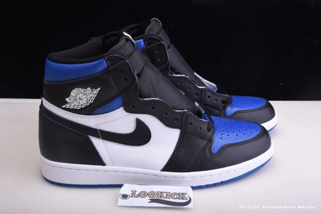 Official Maikesneakers Jordan 1 Game 555088-041 Royal OG Air High Retro 0815